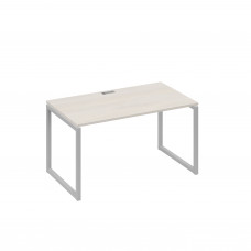 Стол письменный на металлокаркасе QUATTRO дуб / металлокаркас серый А4 С4 024 ДШ