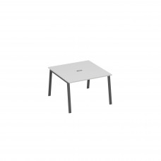 Стол 120 в переговорную металлокаркас TRE серый / металлокаркас антрацит А4 А3 131 СЕ