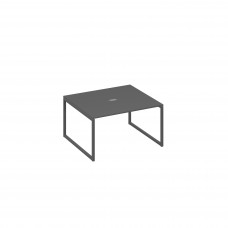 Стол 140 для переговоров каркас QUATTRO антрацит премиум / металлокаркас антрацит А4 А4 132 АР