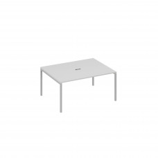 Стол 160 переговорный с металлокаркасом DUE серый / металлокаркас серый А4 С2 133 СЕ