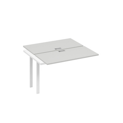 Секция станции на металлокаркасе UNO 2х120 серый / металлокаркас белый А4 Б1 170-1 СЕ