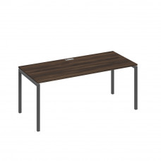 Стол письменный на металлокаркасе DUE дуб ристретто/ металлокаркас антрацит А4 А2 026 ДР