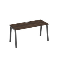 Стол письменный на металлокаркасе TRE дуб ристретто/ металлокаркас антрацит А4 А3 015 ДР