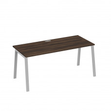 Стол письменный на металлокаркасе TRE дуб ристретто/ металлокаркас серый А4 С3 026 ДР