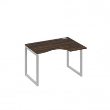 Стол эргономичный правый на каркас QUATTRO Классика дуб ристретто/ металлокаркас серый А4 С4 042 ДР