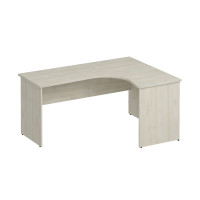 Стол эргономичный правый дуб шамони К.125 ДШ