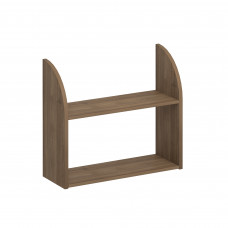 Полка навесная дуб шамони темный К.704 ШТ