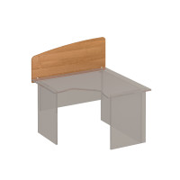 Экран боковой стола эргономичного без кронштейнов ольха европейская ФР 425 ОЕ