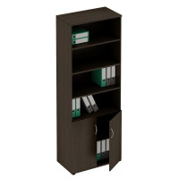 Шкаф для документов полузакрытый венге темный ФР 371