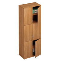 Шкаф для документов 6-дверный ольха европейская ФР 377-1 ОЕ