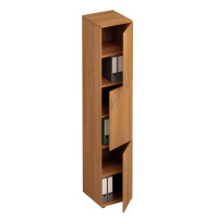 Шкаф для документов 3-дверный узкий ольха европейская ФР 385