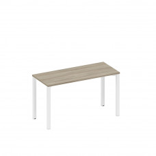 Стол письменный на металлокаркасе вяз либерти/ белый гладкий А1 БГ 004.1 ВЛ