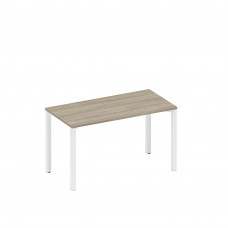 Стол письменный на металлокаркасе вяз либерти/ белый гладкий А1 БГ 014.1 ВЛ