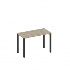 Стол письменный на металлокаркасе вяз либерти/ черный гладкий А1 ЧР 003.1 ВЛ