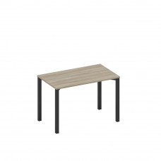 Стол письменный на металлокаркасе вяз либерти/ черный гладкий А1 ЧР 013.1 ВЛ