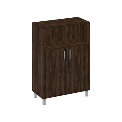 Шкаф для документов двери ДСП с замком +ниша дуб ристретто В 420-821-1 ДР