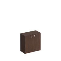 Шкаф для документов закрытый низкий венге виктория КС 308