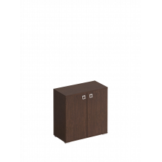 Шкаф для документов закрытый низкий венге виктория КС 308