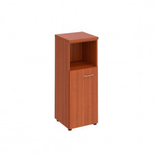 Шкаф для документов средний узкий полузакрытый миланский орех ПТ 764 ОМ