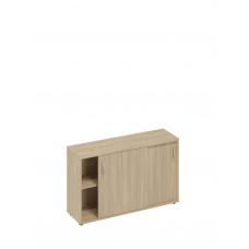 Шкаф-купе низкий (для 2-х столов 60) дуб скандинавский А4 330 ДК