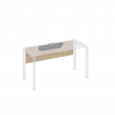 Экран стола 140 с кабель-каналом дуб скандинавский / металлокаркас антрацит А4 А 842 ДК