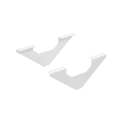 Кронштейн-усилитель рабочей станции (к-т 2 шт.) белый QB-04 (Y) Б