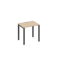 Стол письменный на металлокаркасе UNO дуб скандинавский / металлокаркас антрацит А4 А1 001 ДК