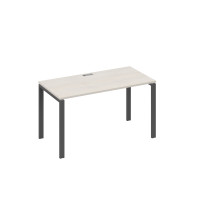 Стол письменный на металлокаркасе UNO дуб / металлокаркас антрацит А4 А1 014 ДШ