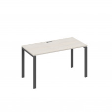 Стол письменный на металлокаркасе UNO дуб / металлокаркас антрацит А4 А1 014 ДШ