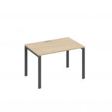 Стол письменный на металлокаркасе UNO дуб скандинавский / металлокаркас антрацит А4 А1 023 ДК