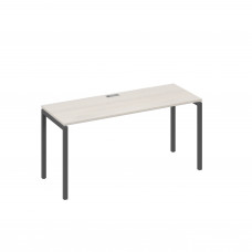 Стол письменный на металлокаркасе DUE дуб / металлокаркас антрацит А4 А2 005 ДШ