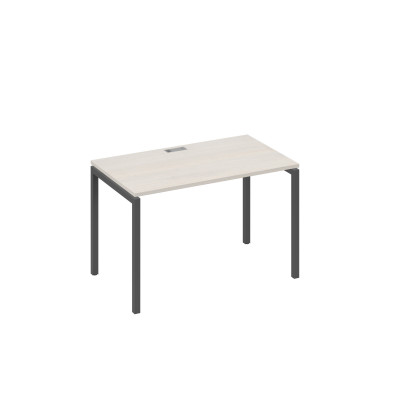 Стол письменный на металлокаркасе DUE дуб / металлокаркас антрацит А4 А2 013 ДШ