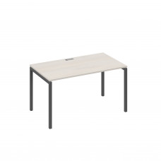 Стол письменный на металлокаркасе DUE дуб / металлокаркас антрацит А4 А2 024 ДШ