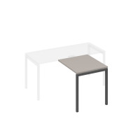 Брифинг-приставка на металлокаркасе DUE мокко премиум / металлокаркас антрацит А4 А2 073 МП