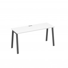 Стол письменный на металлокаркасе TRE белый премиум / металлокаркас антрацит А4 А3 005 БП