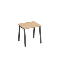 Стол письменный на металлокаркасе TRE натуральный дуб / металлокаркас антрацит А4 А3 011 НД