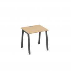 Стол письменный на металлокаркасе TRE натуральный дуб / металлокаркас антрацит А4 А3 011 НД