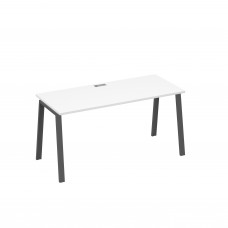 Стол письменный на металлокаркасе TRE белый премиум / металлокаркас антрацит А4 А3 015 БП