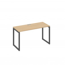 Стол письменный на металлокаркасе QUATTRO натуральный дуб / металлокаркас антрацит А4 А4 004 НД