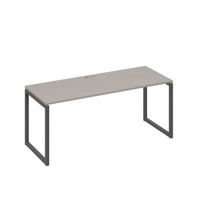 Стол письменный на металлокаркасе QUATTRO мокко премиум / металлокаркас антрацит А4 А4 016 МП