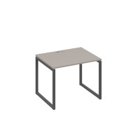 Стол письменный на металлокаркасе QUATTRO мокко премиум / металлокаркас антрацит А4 А4 022 МП
