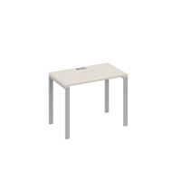 Стол письменный на металлокаркасе UNO дуб / металлокаркас серый А4 С1 002 ДШ