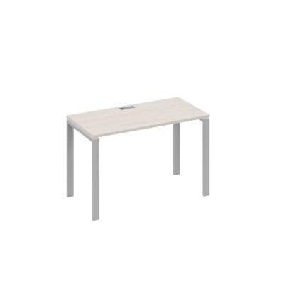 Стол письменный на металлокаркасе UNO дуб / металлокаркас серый А4 С1 003 ДШ