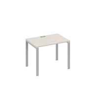 Стол письменный на металлокаркасе UNO дуб / металлокаркас серый А4 С1 012 ДШ