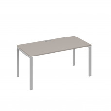 Стол письменный на металлокаркасе UNO мокко премиум / металлокаркас серый А4 С1 025 МП