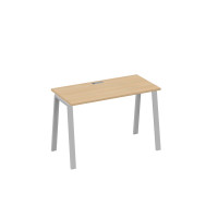Стол письменный на металлокаркасе TRE натуральный дуб / металлокаркас серый А4 С3 003 НД