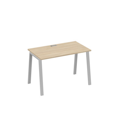 Стол письменный на металлокаркасе TRE дуб скандинавский / металлокаркас серый А4 С3 013 ДК