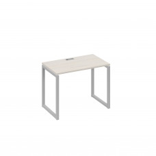 Стол письменный на металлокаркасе QUATTRO дуб / металлокаркас серый А4 С4 002 ДШ