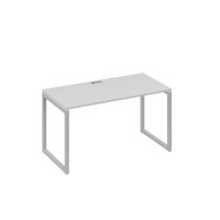 Стол письменный на металлокаркасе QUATTRO серый / металлокаркас серый А4 С4 014 СЕ