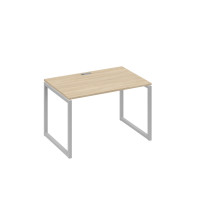 Стол письменный на металлокаркасе QUATTRO дуб скандинавский / металлокаркас серый А4 С4 023 ДК